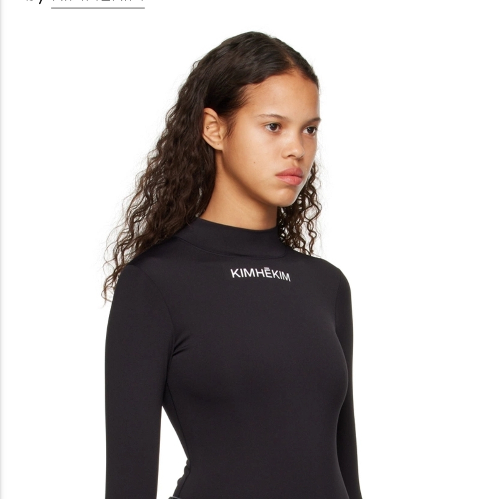 Kimhekim Black Long Sleeve Top